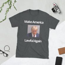 Load image into Gallery viewer, Donald Trump Mugshot Short-Sleeve Unisex T-Shirt