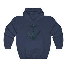 Load image into Gallery viewer, Big Blue Anchor Unisex Heavy Blend™ Hooded Sweatshirt