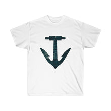 Load image into Gallery viewer, Big Blue Anchor Unisex Ultra Cotton Tee