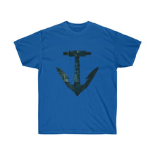 Load image into Gallery viewer, Big Blue Anchor Unisex Ultra Cotton Tee