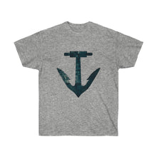 Load image into Gallery viewer, Big Blue Anchor Unisex Ultra Cotton Tee