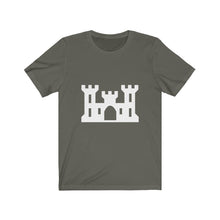 Load image into Gallery viewer, Army Engineers Unisex Jersey Short Sleeve Tee