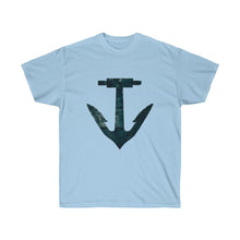 Load image into Gallery viewer, Big Blue Anchor Unisex Ultra Cotton Tee