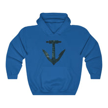 Load image into Gallery viewer, Big Blue Anchor Unisex Heavy Blend™ Hooded Sweatshirt