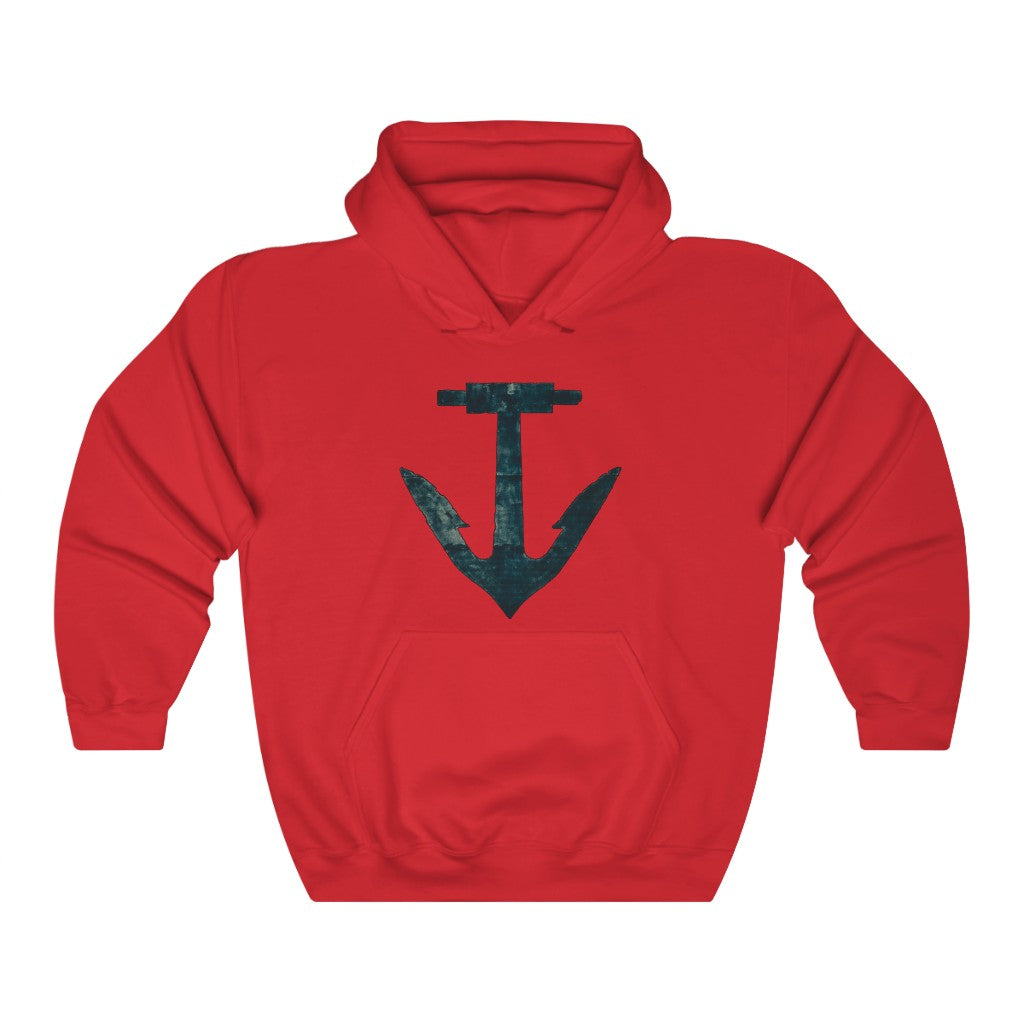 Big Blue Anchor Unisex Heavy Blend™ Hooded Sweatshirt