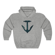 Load image into Gallery viewer, Big Blue Anchor Unisex Heavy Blend™ Hooded Sweatshirt