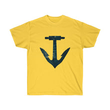 Load image into Gallery viewer, Big Blue Anchor Unisex Ultra Cotton Tee