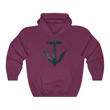 Load image into Gallery viewer, Big Blue Anchor Unisex Heavy Blend™ Hooded Sweatshirt