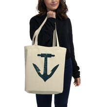 Load image into Gallery viewer, Blue Anchor Eco Tote Bag