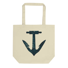 Load image into Gallery viewer, Blue Anchor Eco Tote Bag