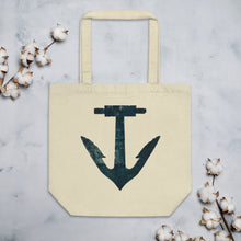 Load image into Gallery viewer, Blue Anchor Eco Tote Bag