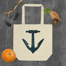 Load image into Gallery viewer, Blue Anchor Eco Tote Bag