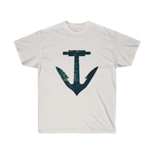 Load image into Gallery viewer, Big Blue Anchor Unisex Ultra Cotton Tee