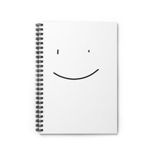 Load image into Gallery viewer, Smile Spiral Notebook - Ruled Line