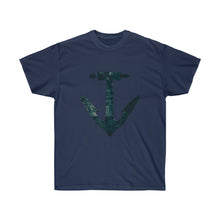 Load image into Gallery viewer, Big Blue Anchor Unisex Ultra Cotton Tee