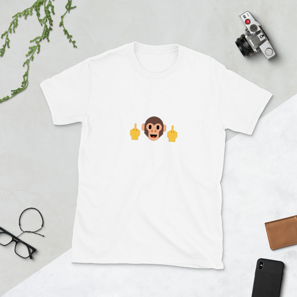 Angry Monkey Short-Sleeve Unisex T-Shirt