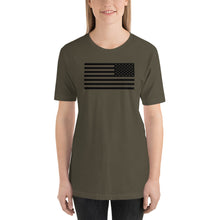 Load image into Gallery viewer, Subdued Battle Flag Short-Sleeve Unisex T-Shirt (Lux)