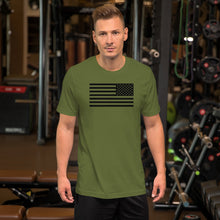 Load image into Gallery viewer, Subdued Battle Flag Short-Sleeve Unisex T-Shirt (Lux)