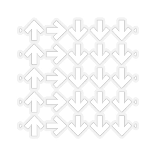 Helldivers 500kg White Stickers