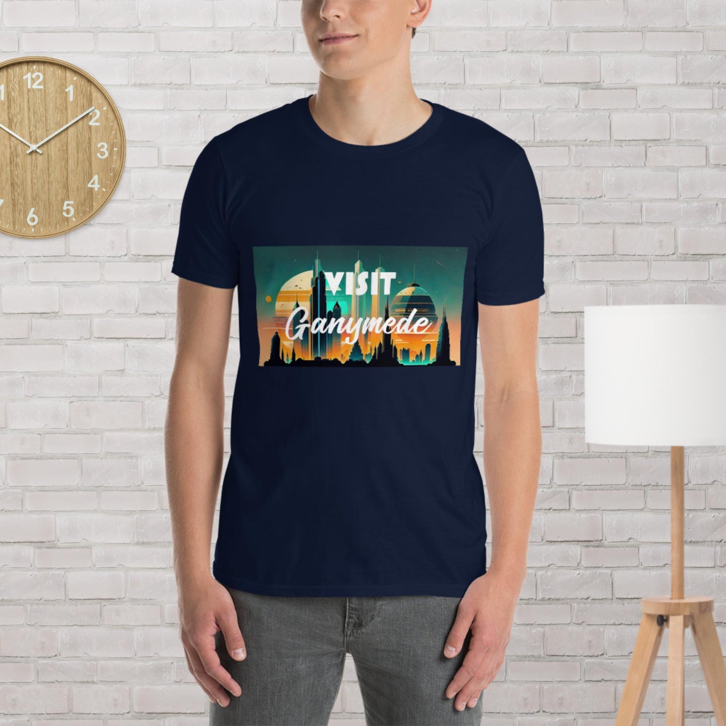 Visit Ganymede Short-Sleeve Unisex T-Shirt