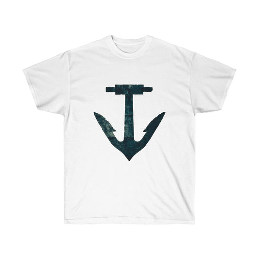 Big Blue Anchor Unisex Ultra Cotton Tee
