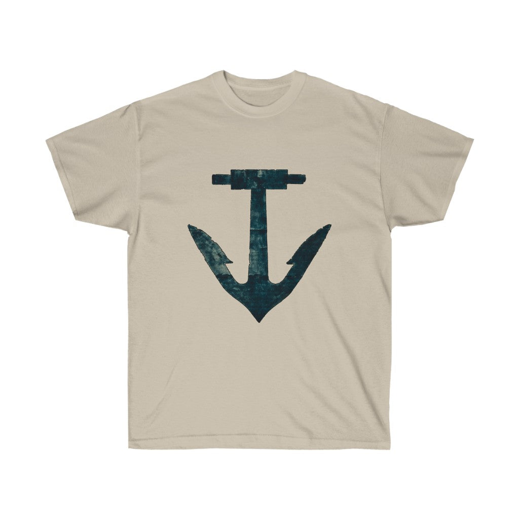 Big Blue Anchor Unisex Ultra Cotton Tee