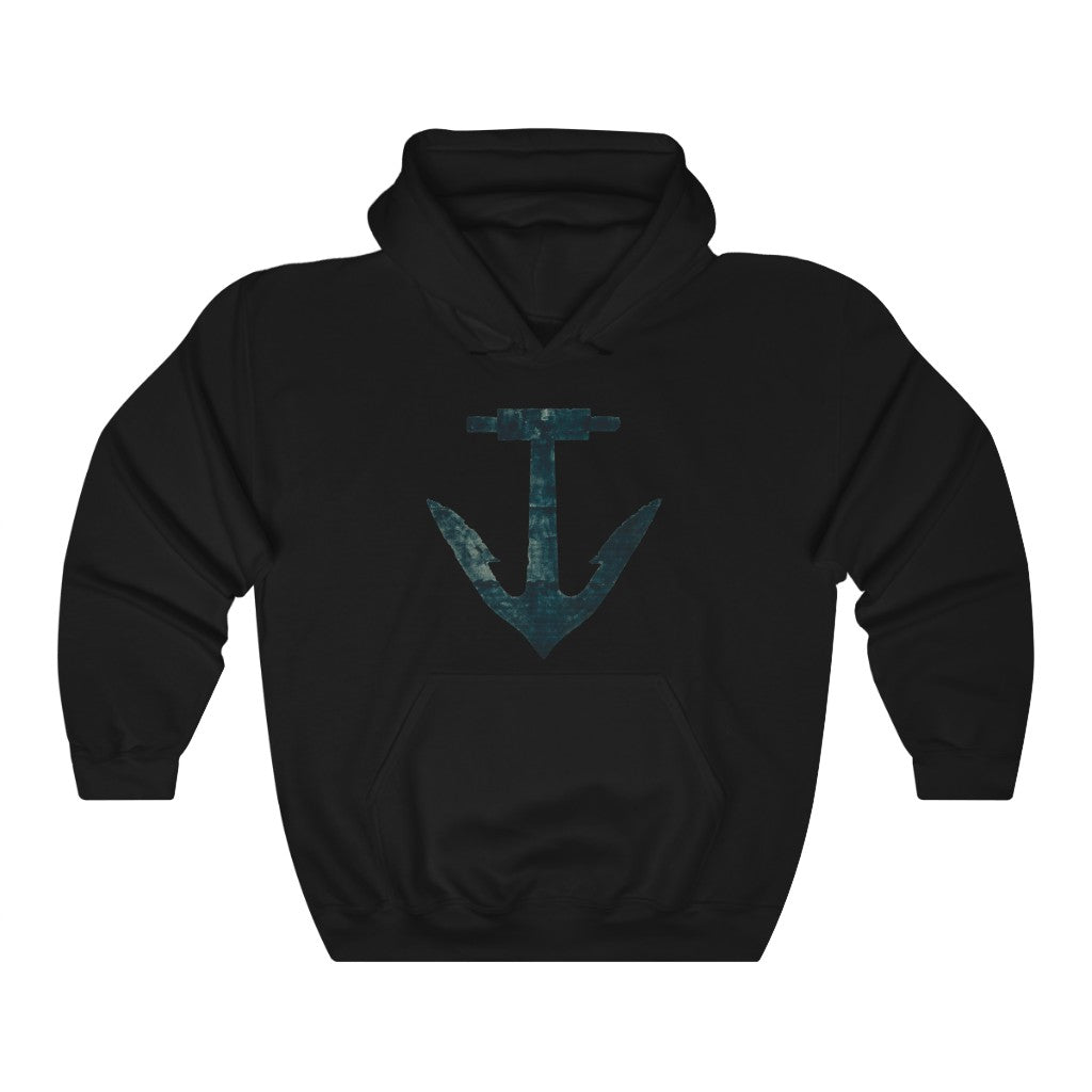 Big Blue Anchor Unisex Heavy Blend™ Hooded Sweatshirt