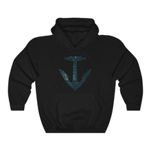 Load image into Gallery viewer, Big Blue Anchor Unisex Heavy Blend™ Hooded Sweatshirt
