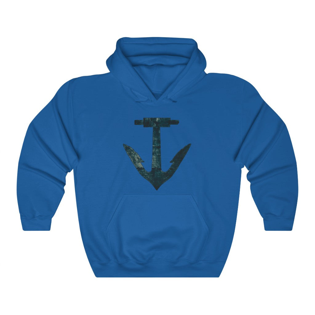 Big Blue Anchor Unisex Heavy Blend™ Hooded Sweatshirt