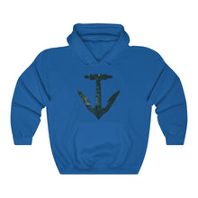 Load image into Gallery viewer, Big Blue Anchor Unisex Heavy Blend™ Hooded Sweatshirt
