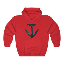 Load image into Gallery viewer, Big Blue Anchor Unisex Heavy Blend™ Hooded Sweatshirt
