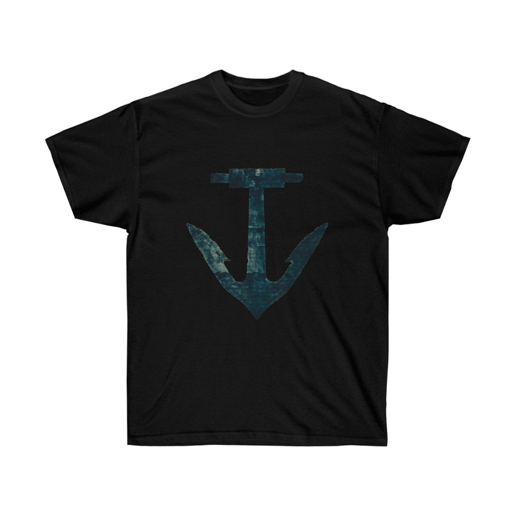Big Blue Anchor Unisex Ultra Cotton Tee
