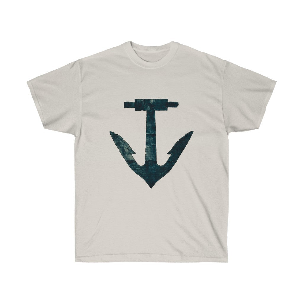 Big Blue Anchor Unisex Ultra Cotton Tee