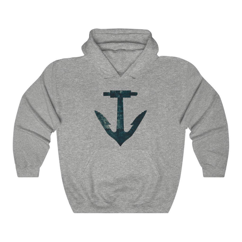 Big Blue Anchor Unisex Heavy Blend™ Hooded Sweatshirt