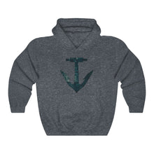 Load image into Gallery viewer, Big Blue Anchor Unisex Heavy Blend™ Hooded Sweatshirt
