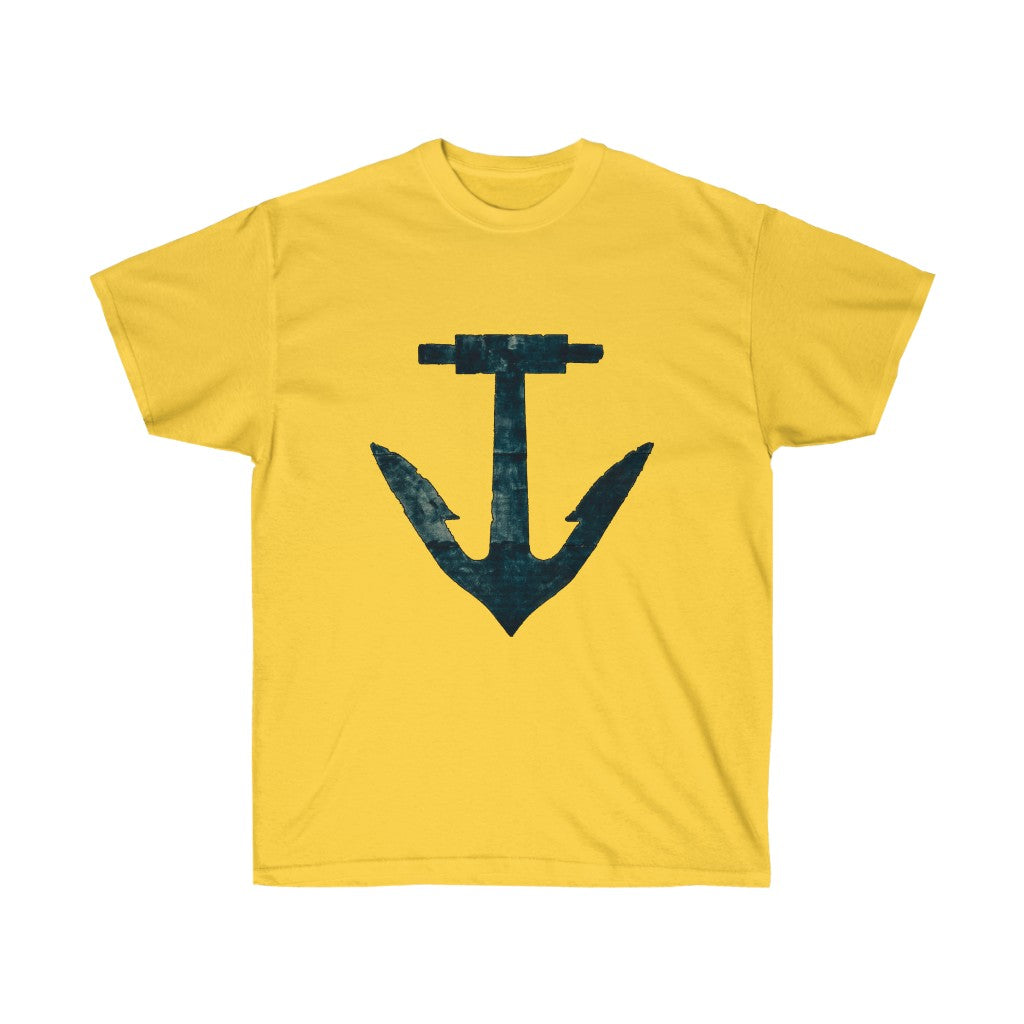 Big Blue Anchor Unisex Ultra Cotton Tee