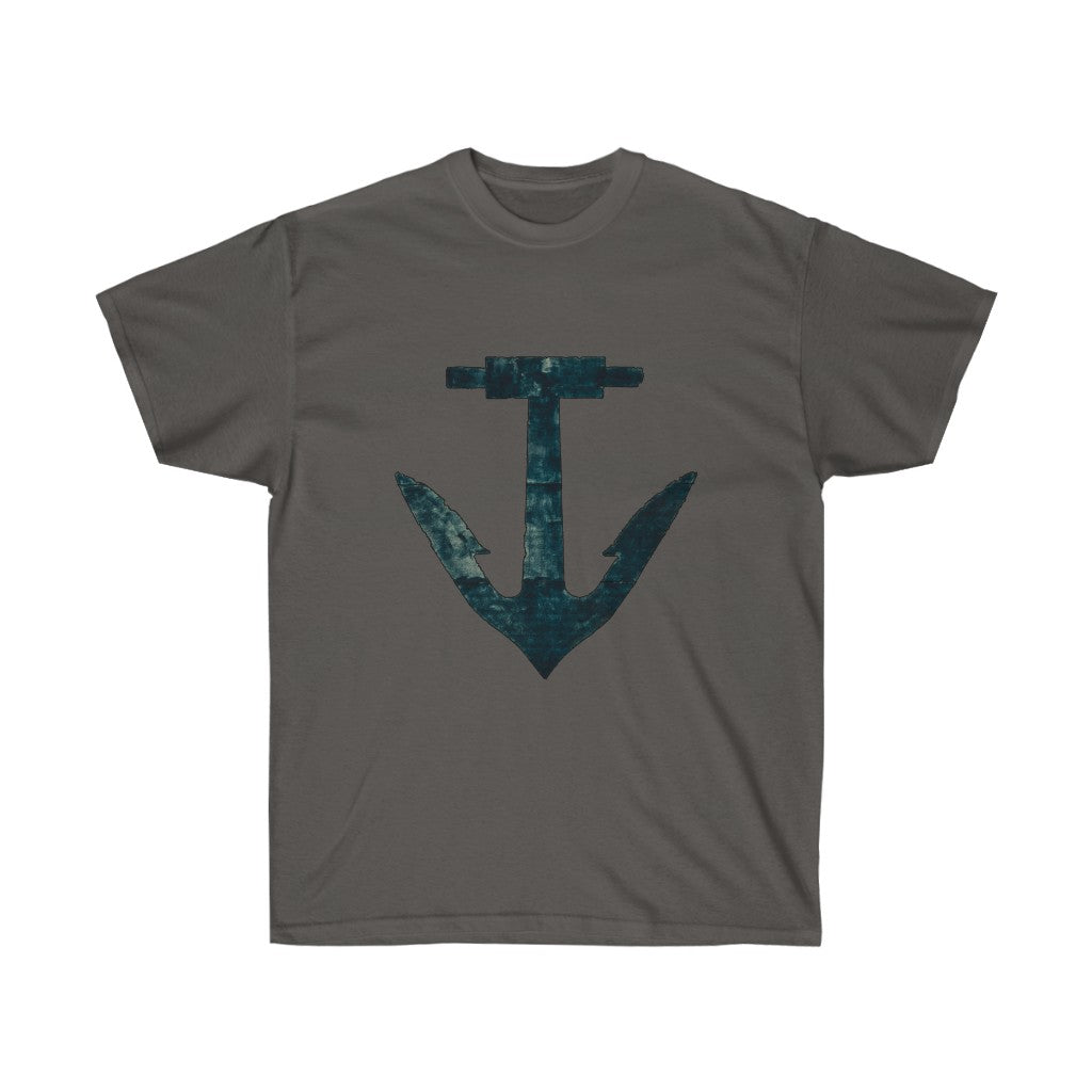Big Blue Anchor Unisex Ultra Cotton Tee