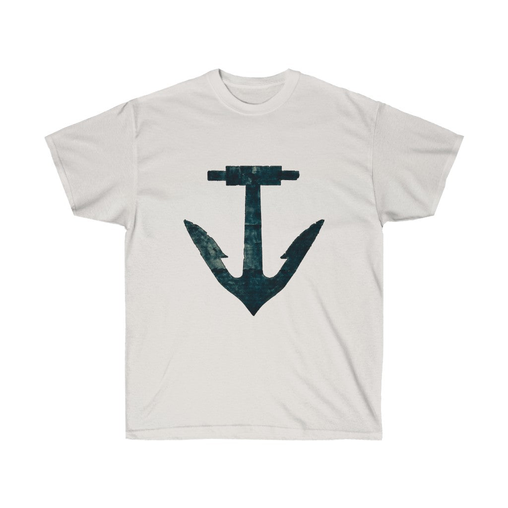 Big Blue Anchor Unisex Ultra Cotton Tee