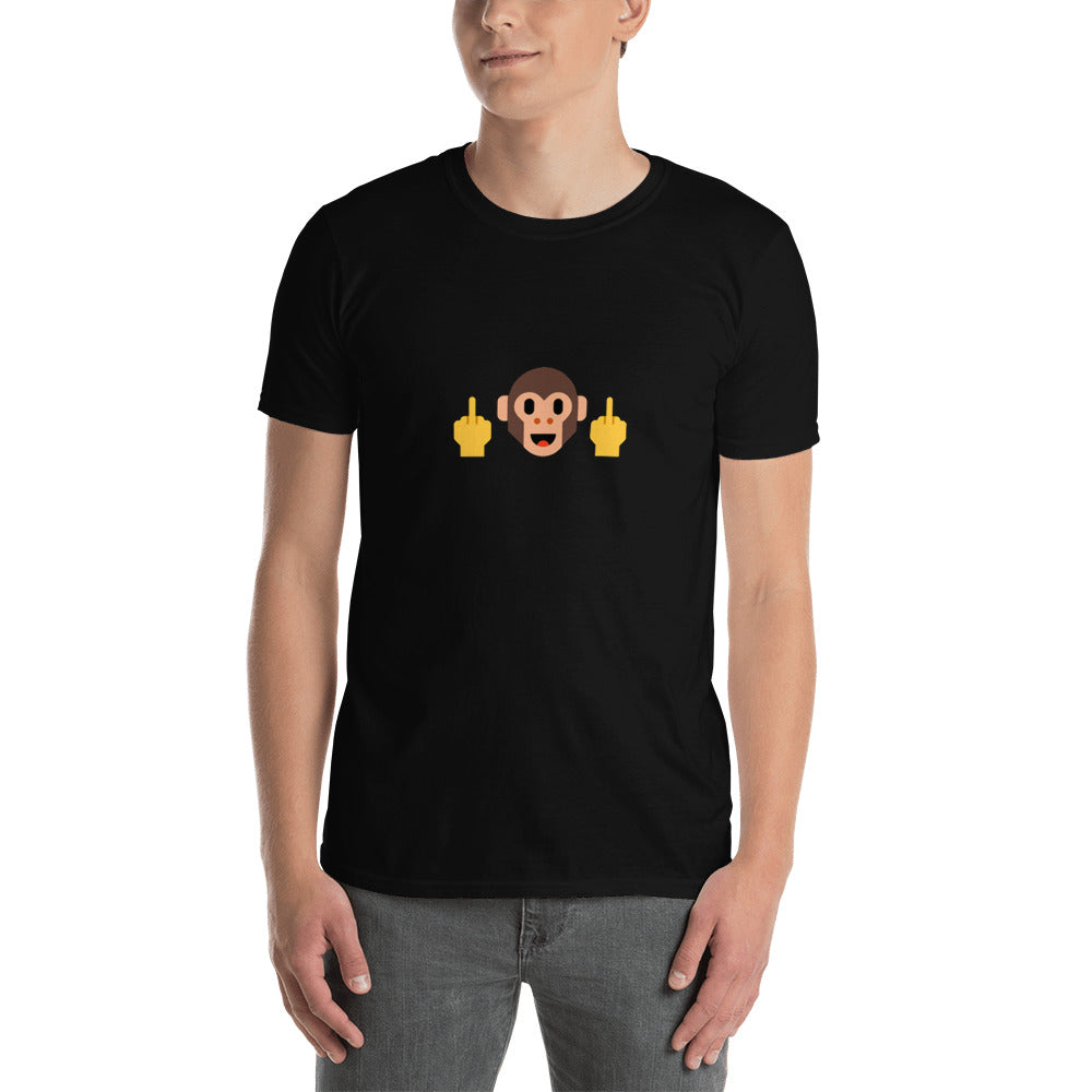 Angry Monkey Short-Sleeve Unisex T-Shirt
