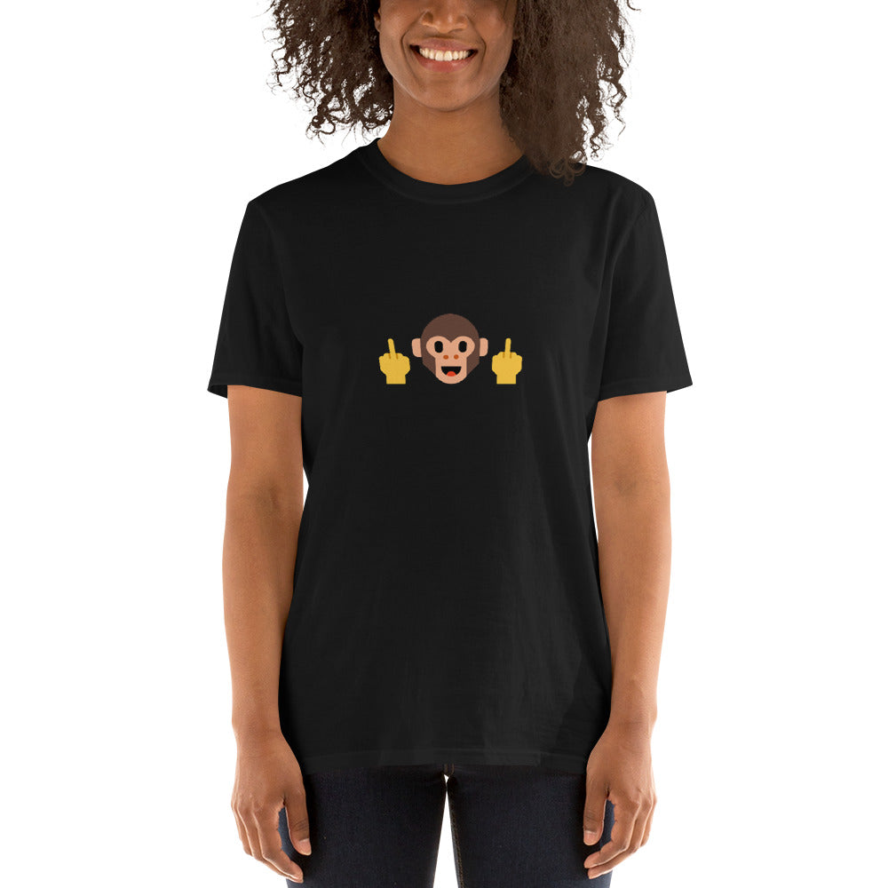 Angry Monkey Short-Sleeve Unisex T-Shirt