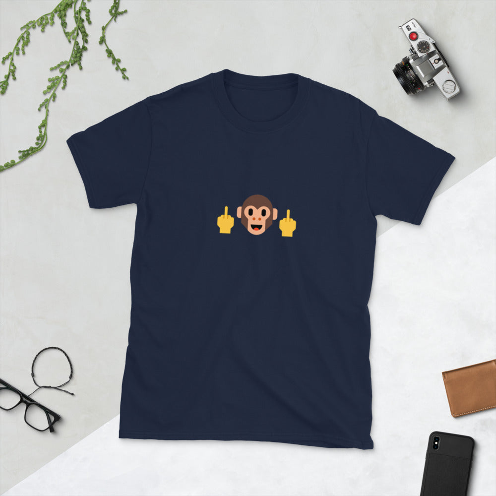 Angry Monkey Short-Sleeve Unisex T-Shirt